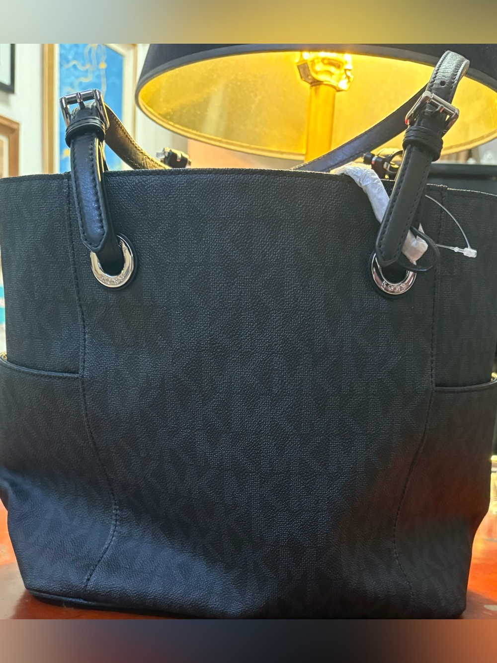 Classic Black Ew Signature Tote Handbag - Designer Style